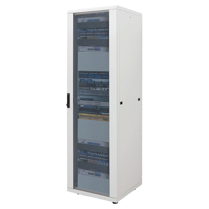 Intellinet 713375 rack 42U Vrijstaande rek Grijs (713375) thumbnail