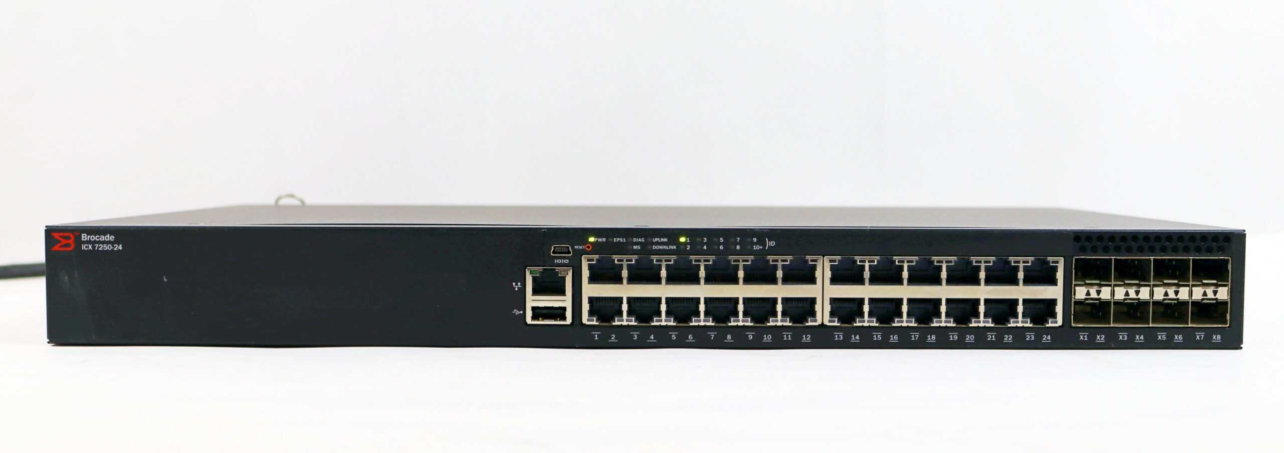Brocade ICX 7250-24 Switch (ICX7250-24) thumbnail
