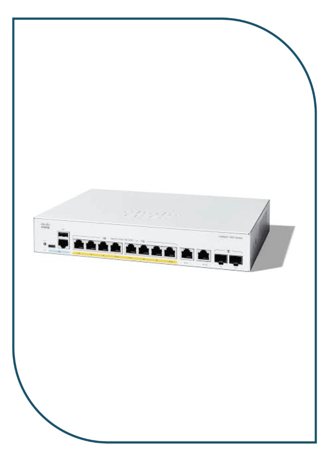 Cisco CATALYST 1300 8-PORT GE POE EXT (C1300-8P-E-2G) thumbnail