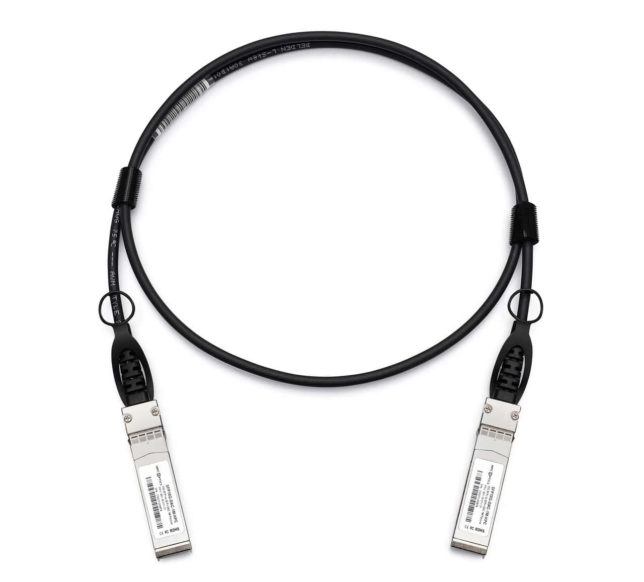 Cisco SFP+ 10 Gigabit Ethernet Direct Attach Copper (Twinax Copper Cable), 3M (EX-SFP-10GE-DAC-3M) thumbnail