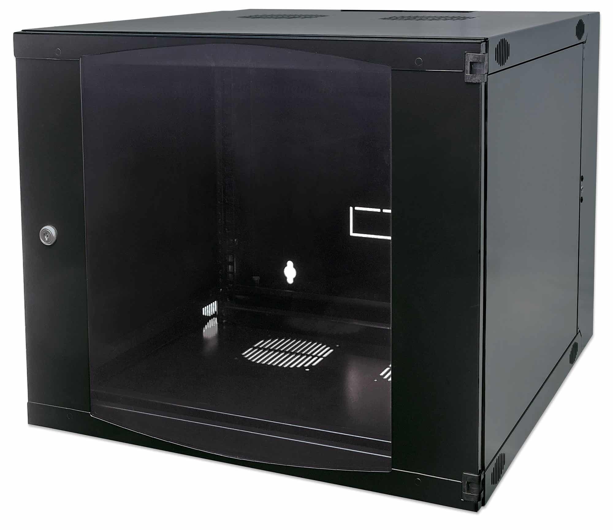 Intellinet 713849 rack 9U Wandrek Zwart (713849) thumbnail