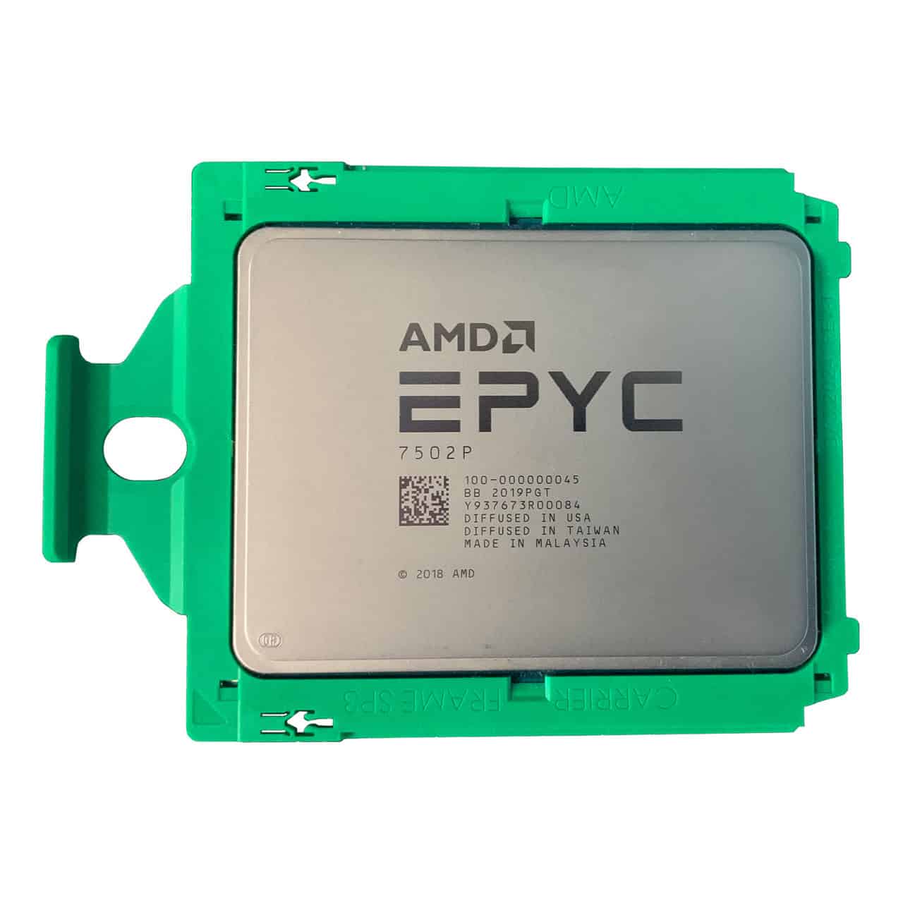 DELL AMD EPYC 32-CORE CPU 7502P 128MB 2.5GHZ (SINGLE SOCKET) (100-000000045) thumbnail