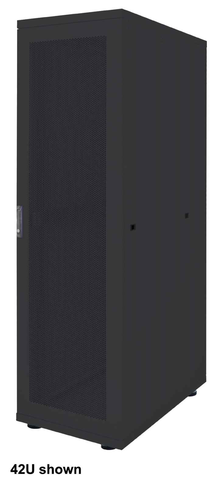 Intellinet 715461 rack 42U Vrijstaande rek Zwart (715461) thumbnail