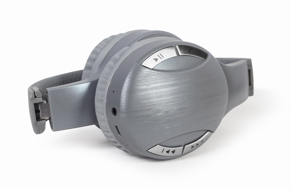 GEMBIRD Bluetooth stereo headphones silver color (BTHS-01-SV) thumbnail