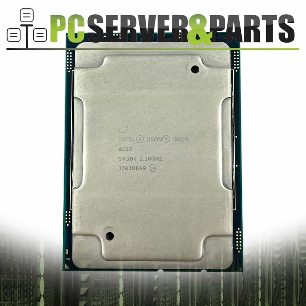 INTEL XEON 22 CORE GOLD 6152 CPU 30.25MB 2.10GHZ 140W (2666) (SR3B4) thumbnail