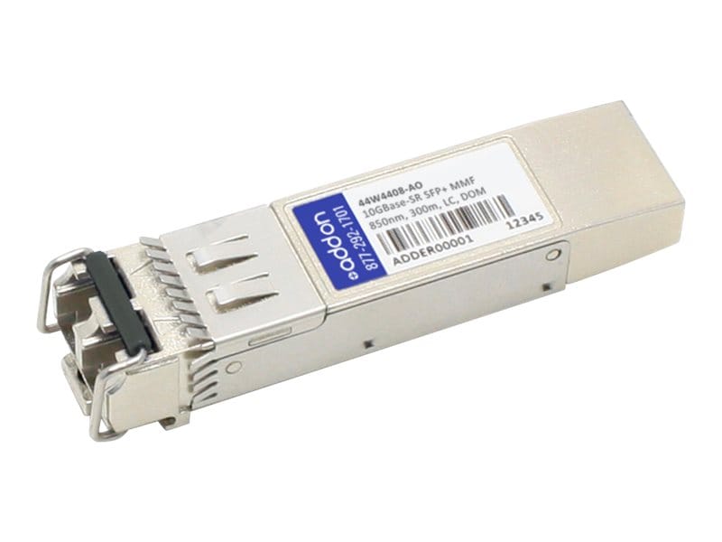 Lenovo IBM 10GbE 850 Nm Fiber SFP+ Transceiver (SR) for BladeCenter (44W4408) thumbnail