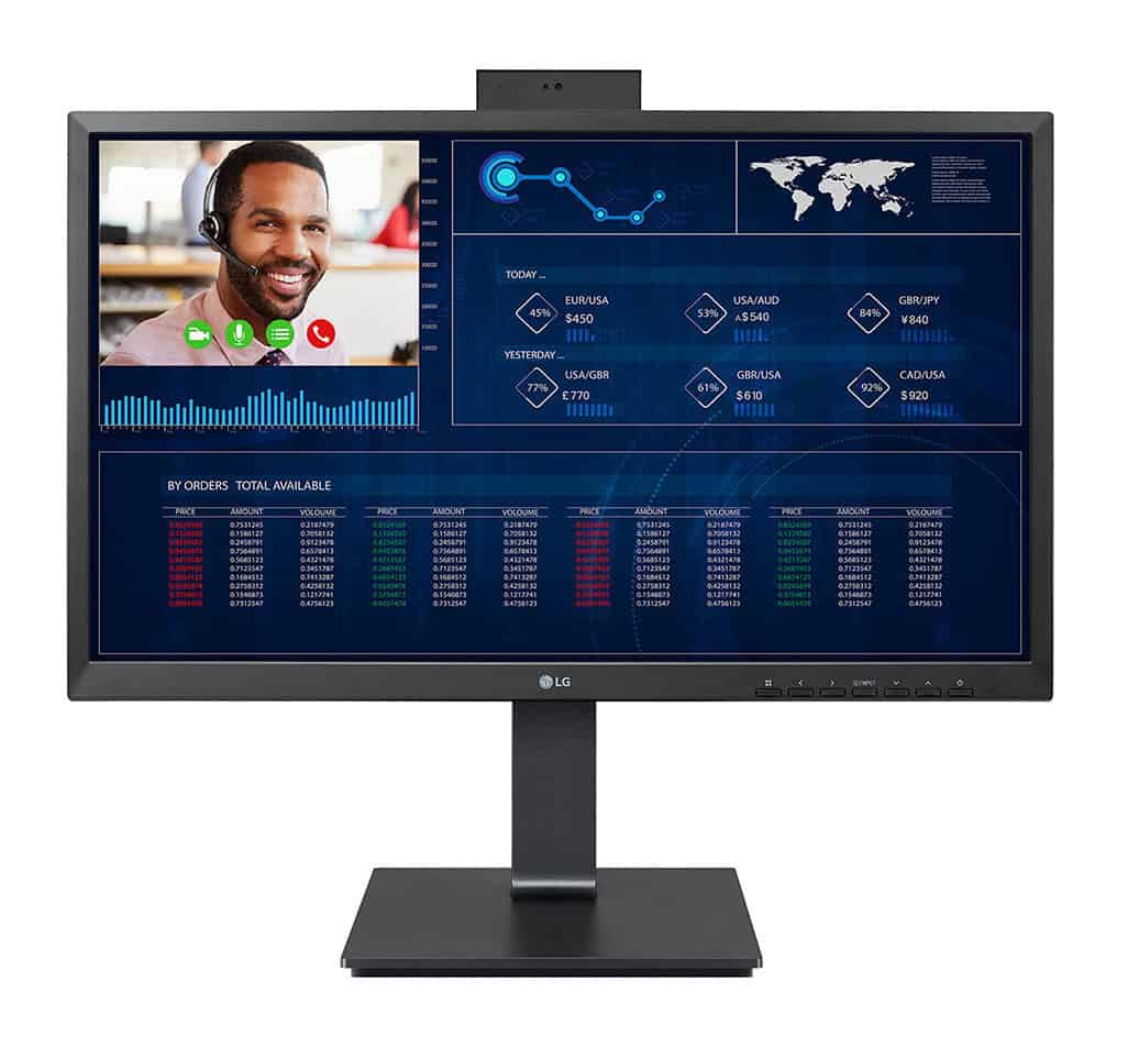 LG 24CQ650I-6N All-in-One PC/workstation Intel® Celeron® N5105 60,5 cm (23.8") 1920 x 1080 Pixels All-in-One thin client 4 GB 16 GB eMMC Wi-Fi 6 (802.11ax) Zwart (24CQ650N-6N) thumbnail