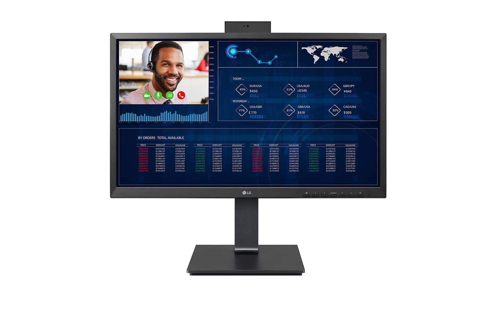 LG 24CQ651N-6P All-in-One PC/workstation Intel® Pentium® N6005 61 cm (24") 1920 x 1080 Pixels Alles-in-één-pc 8 GB DDR4-SDRAM 16 GB eMMC Wi-Fi 6 (802.11ax) Zwart (24CQ651N-6P) thumbnail