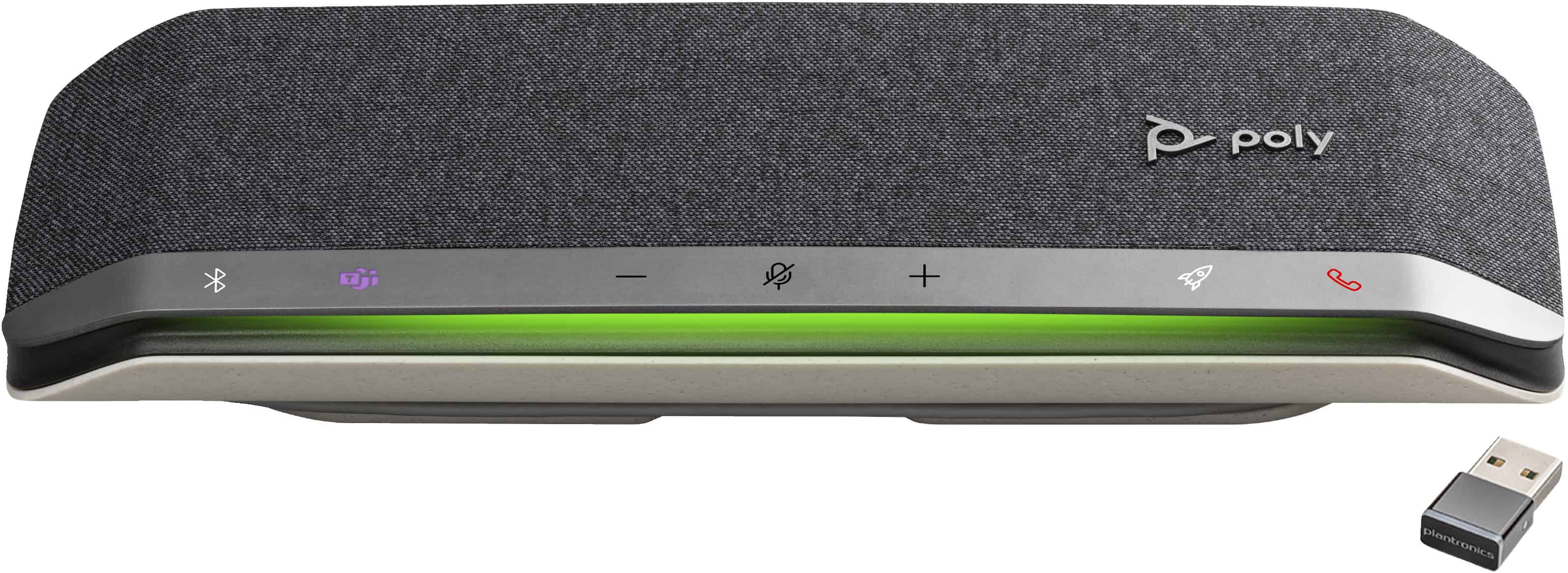 POLY Sync 40+ voor Microsoft Teams gecertificeerde USB-A USB-C speakerphone +BT700 USB-A adapter (77P36AA) thumbnail