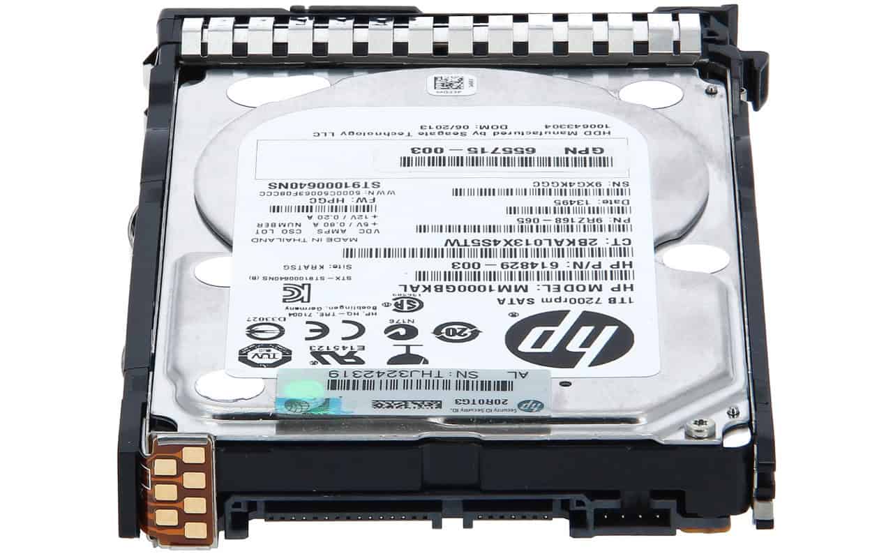 HP 1TB 6G SATA 7.2K rpm SFF (656108-001-RFB) thumbnail