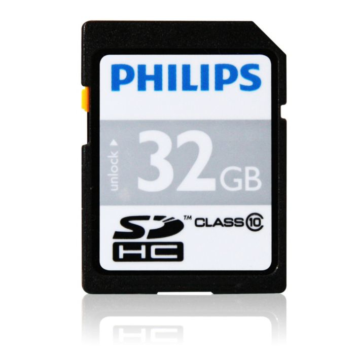 Philips FM32SD45B/10 32 GB SDHC UHS-I Klasse 10 (FM32SD45B/00) thumbnail