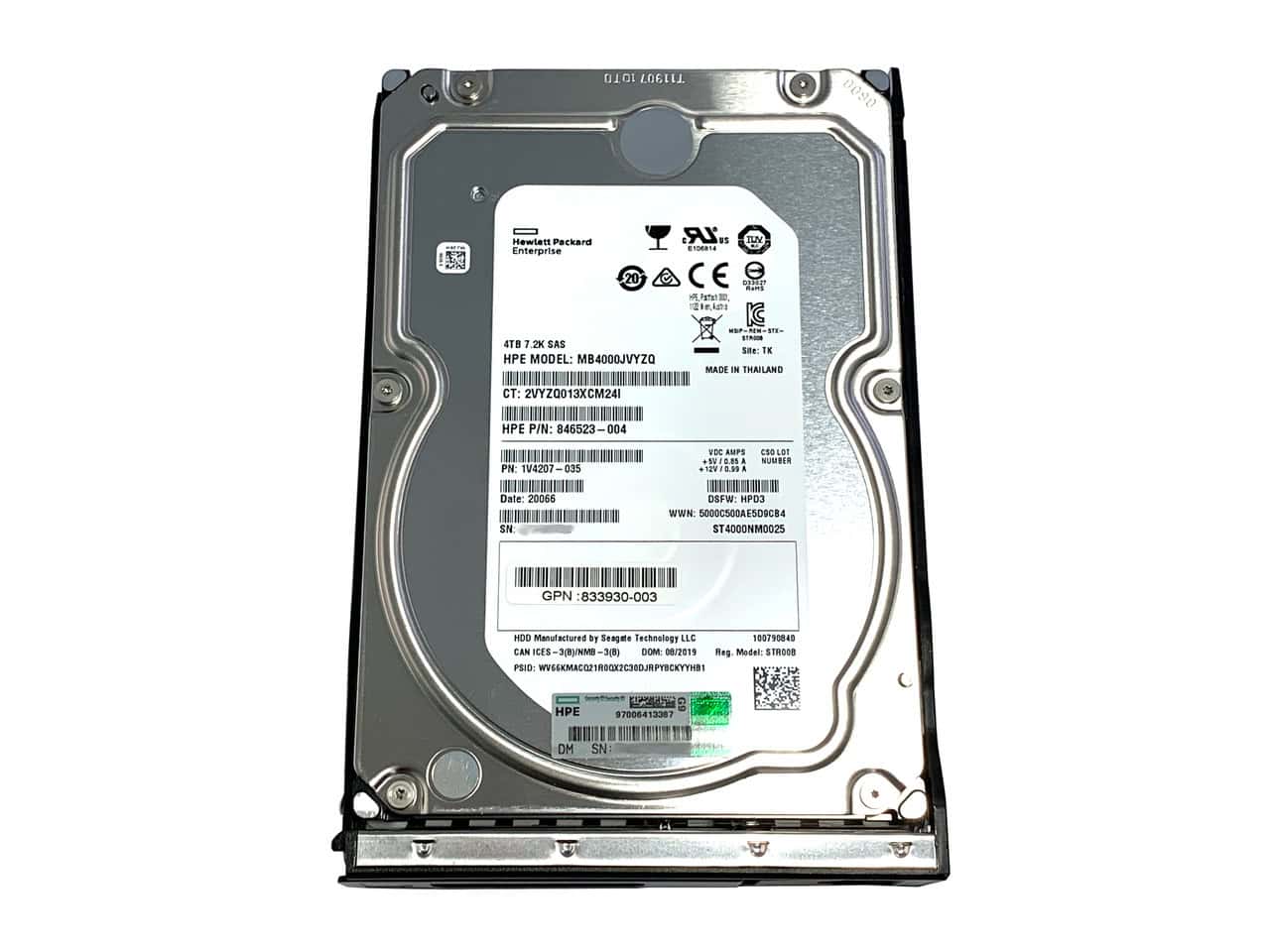 HP 4TB 12G SAS (834134-001-RFB) thumbnail