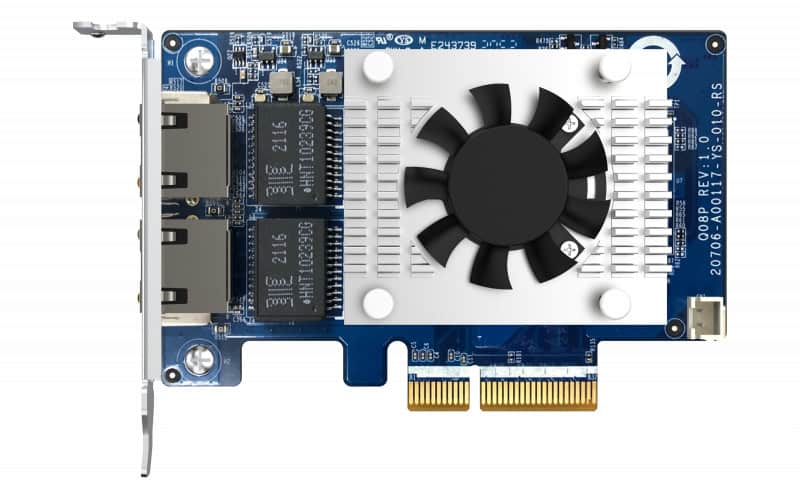 QNAP QXG-10G2TB netwerkkaart Intern Ethernet 10000 Mbit/s (QXG-10G2TB NIET GEBRUIKEN) thumbnail