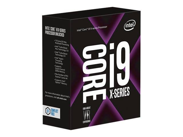 Intel CPU Intel Core i9-10940X / LGA2066 / Box +++ 14-Core - 28 Threads - 19.25 MB Cache-Speicher (BX8069510940X) thumbnail