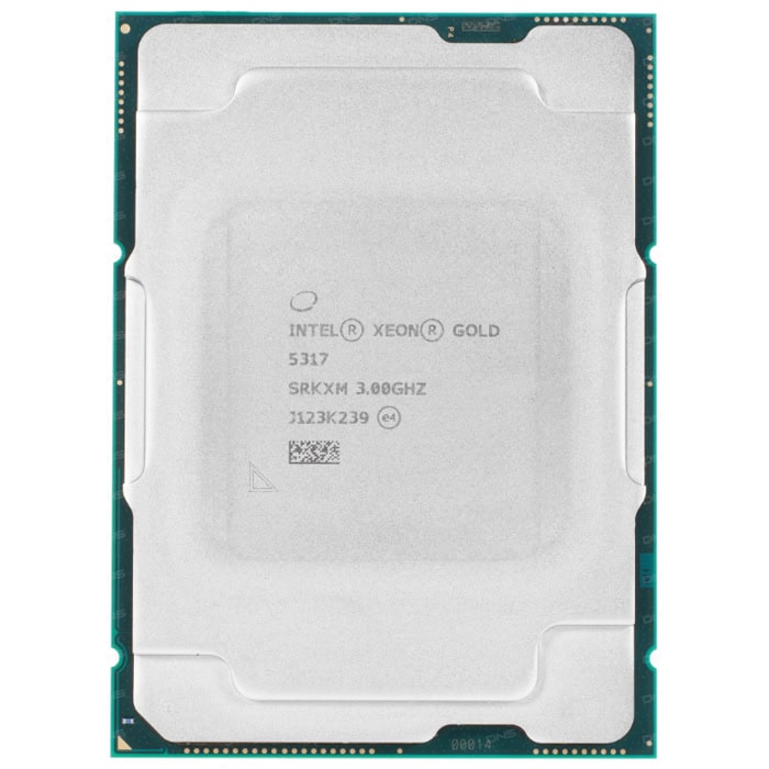 Intel Xeon Gold 5317 Processor 12-Core 3.0GHz (CD8068904657302) thumbnail