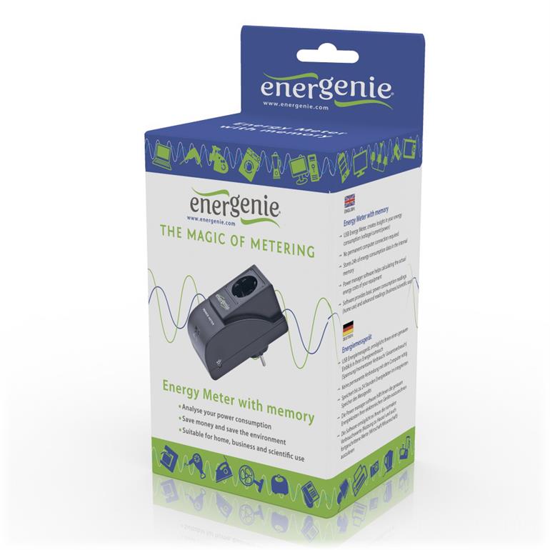 gembird EnerGenie Energiezähler USB mit Speicher (EGM-PWML) thumbnail