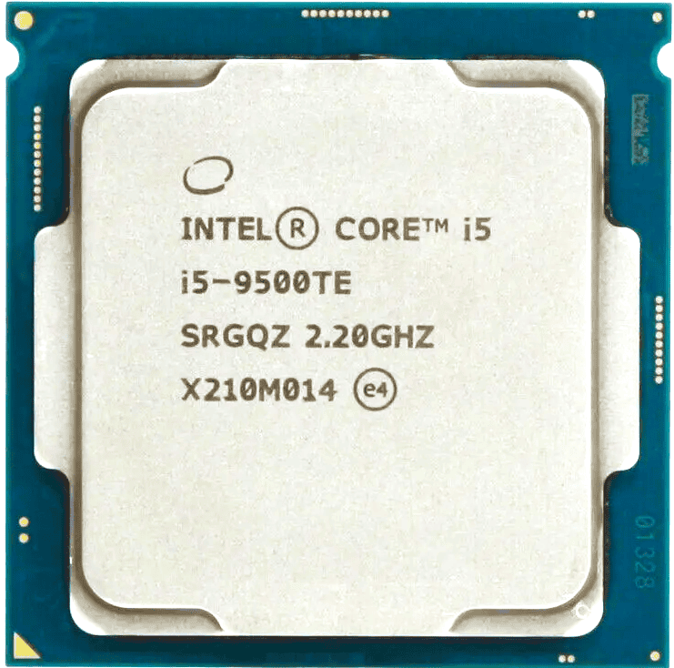 Intel CPU Intel Core i5-9500TE / LGA1151v2 / Tray ### 6 Cores / 6 Threads / 9M Cache / 35W TDP (CM8068404404726) thumbnail