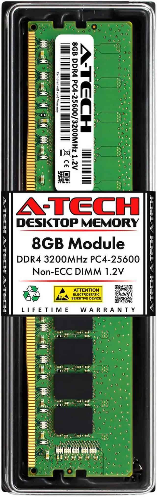 HP SKO-MEM, UDIMM 8GB DDR4-3200 1.2V NECC (L98133-001) thumbnail
