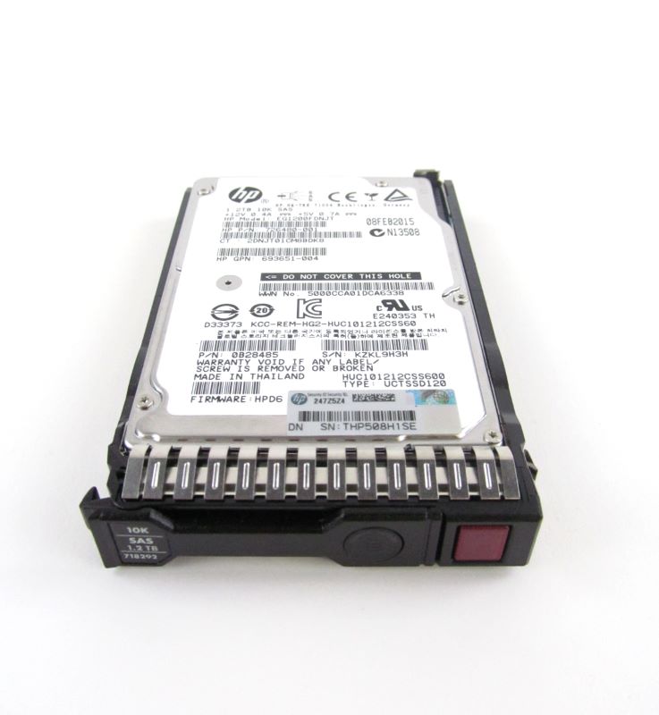 HP SKO-HDD 2TB 7200RPM SATA ENT 3.5IN NMIC (N27966-001) thumbnail