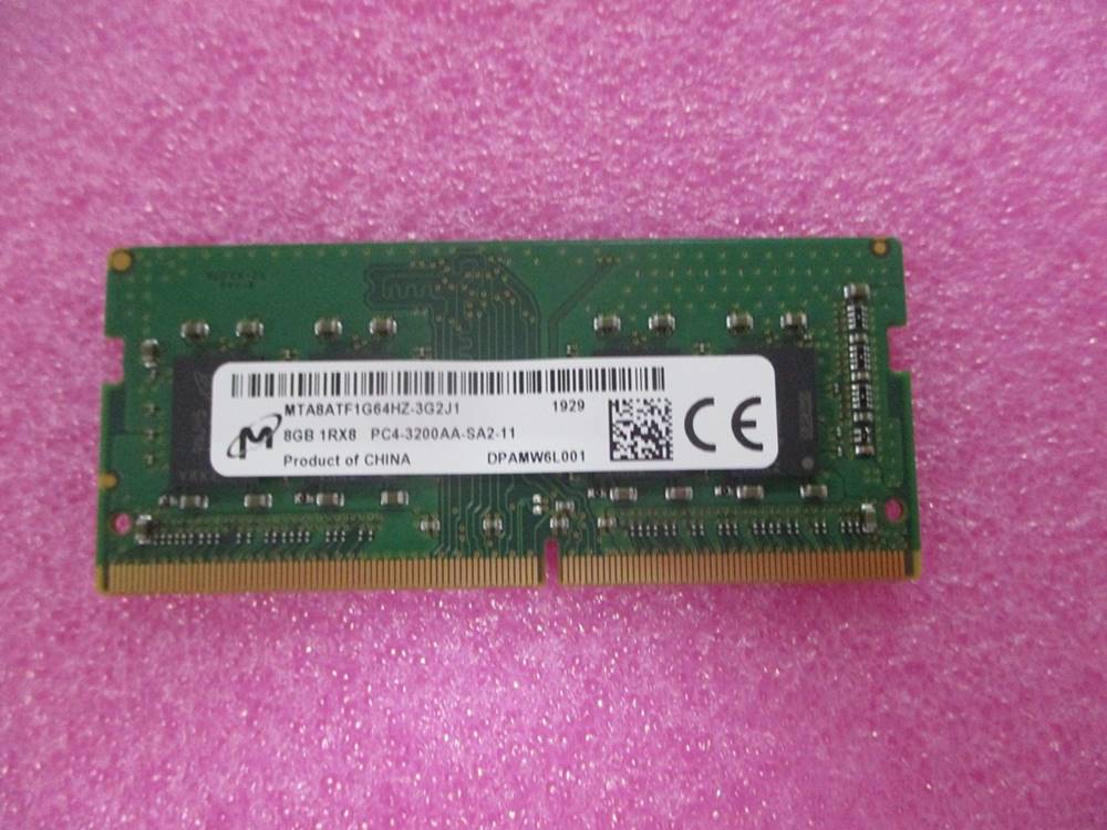 HP SKO-SODIMM 8GB DDR4 3200 1.2V NM (N77402-005) thumbnail