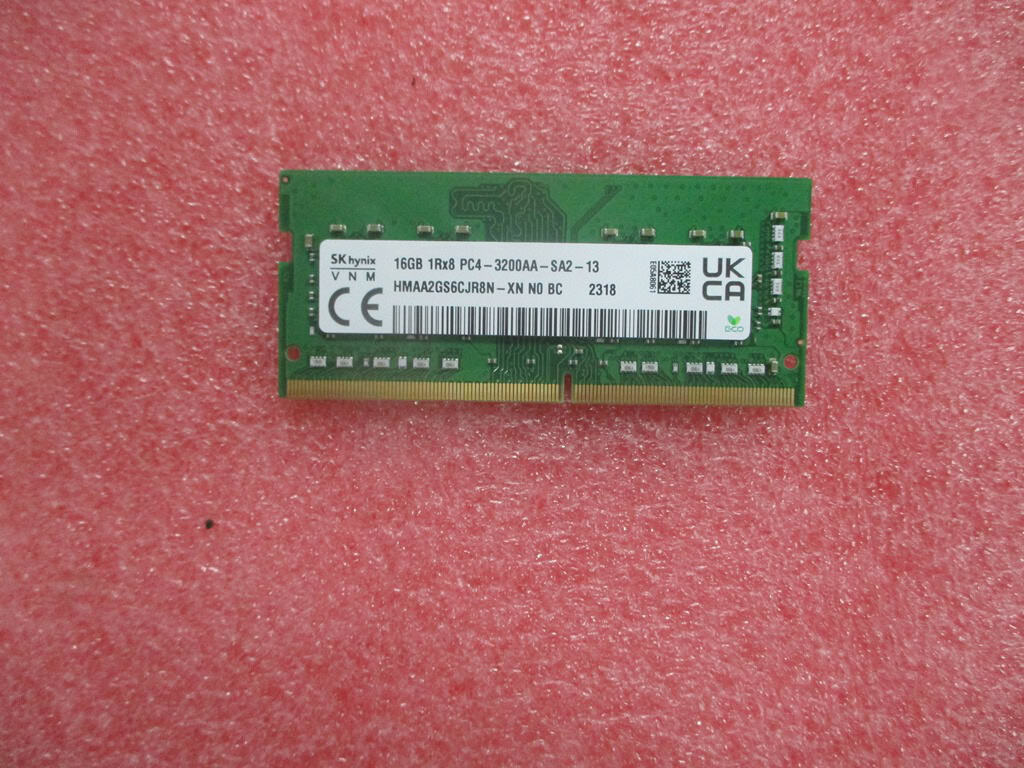 HP SKO-SODIMM 16GB DDR4 3200 1.2V NM (N77403-001) thumbnail