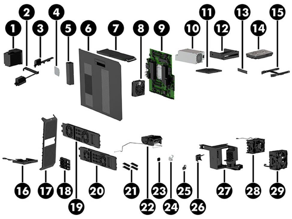 HPI SPS-GFX PCB NVIDIA RTX 5880 AD (N96425-001) thumbnail