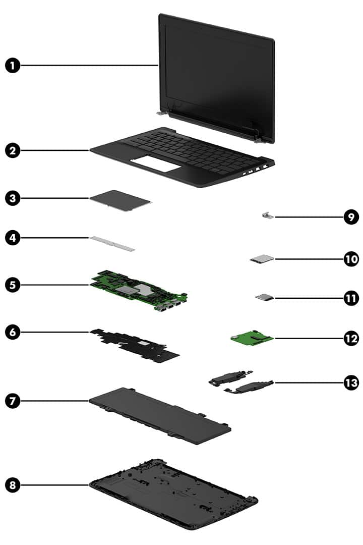 HP SPS-MB UMA R5 7535U TIPD (N99806-001) thumbnail
