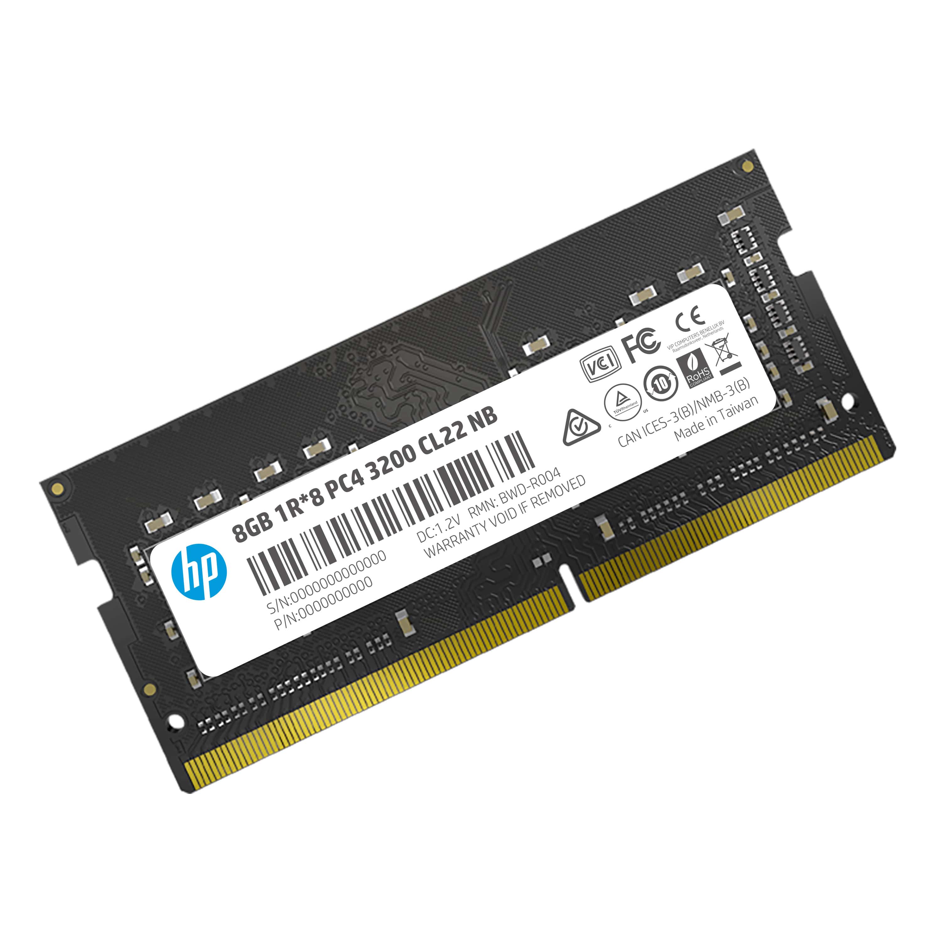 HP SPS-SODIMM 16GB DDR4-3200 SAM D1Z C LOCK (P04422-001) thumbnail