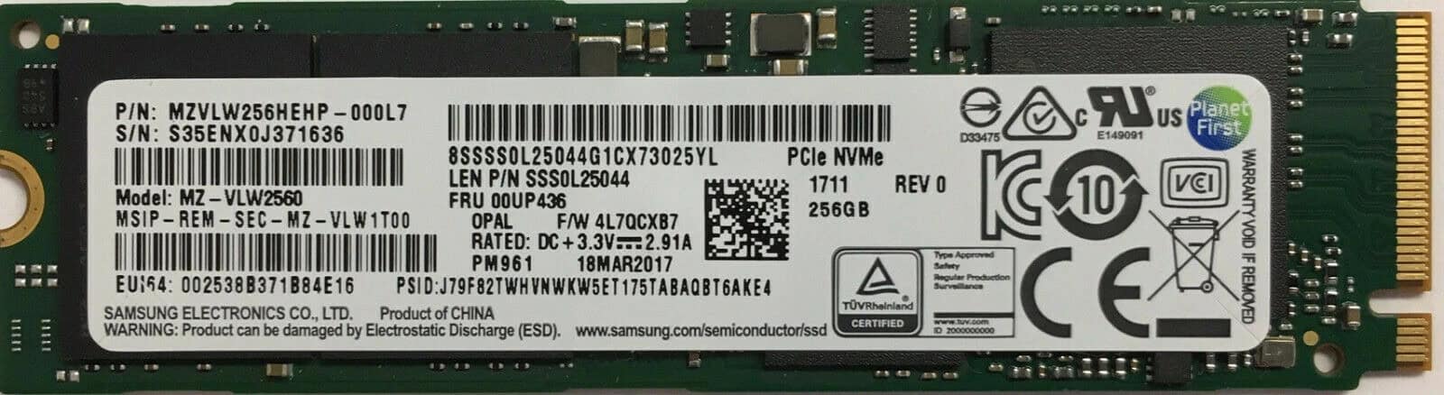 HP SPS-SSD 512GB M.2 2280 PM9A1 PCIE LOCK (P10128-001) thumbnail