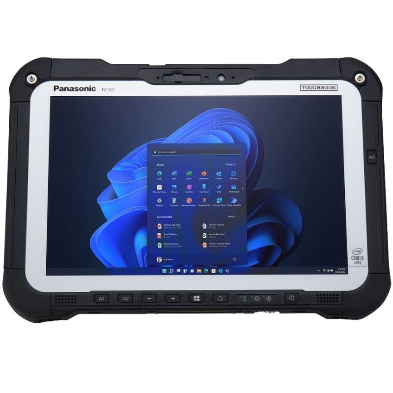 Panasonic TOUGHBOOK G2 mk3, 25,7cm (10,1''), USB, BT, Ethernet, Wi-Fi, SSD, Win. 11 Pro, zwart (FZ-G2NBMBXB4) thumbnail
