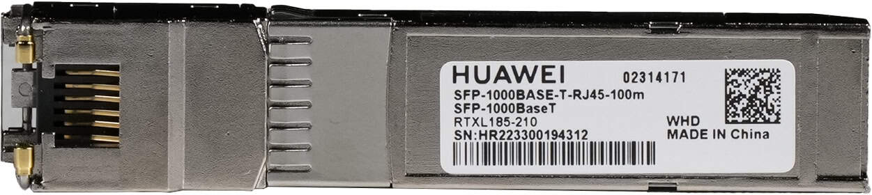 HUAWEI eKit SFP-1000BaseT netwerk transceiver module Koper 1000 Mbit/s RJ-45 (02314171) thumbnail