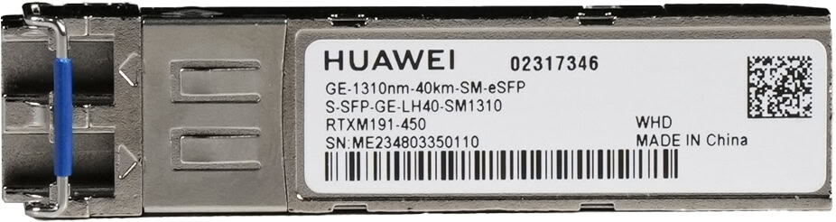 HUAWEI eKit S-SFP-GE-LH40-SM1310 netwerk transceiver module Vezel-optiek 1000 Mbit/s 1310 nm (02317346) thumbnail