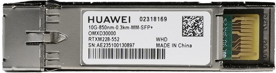 HUAWEI eKit OMXD30000 netwerk transceiver module Vezel-optiek 10000 Mbit/s SFP+ 850 nm (02318169) thumbnail