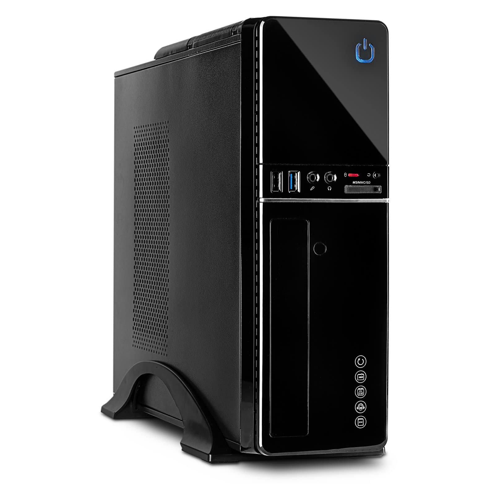 Inter-Tech IT-607 Desktop Zwart (88881223) thumbnail