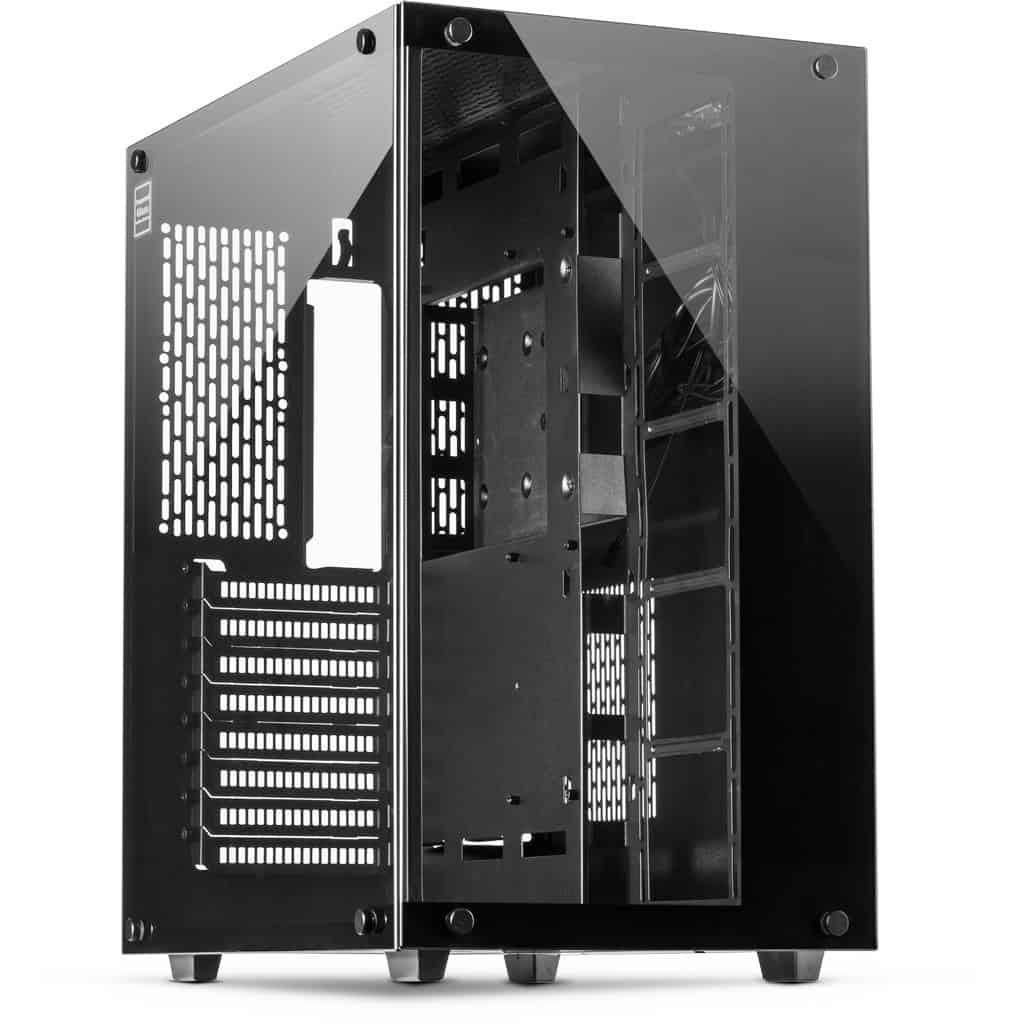 Inter-Tech C-701 Panorama Full Tower Zwart (88881327) thumbnail