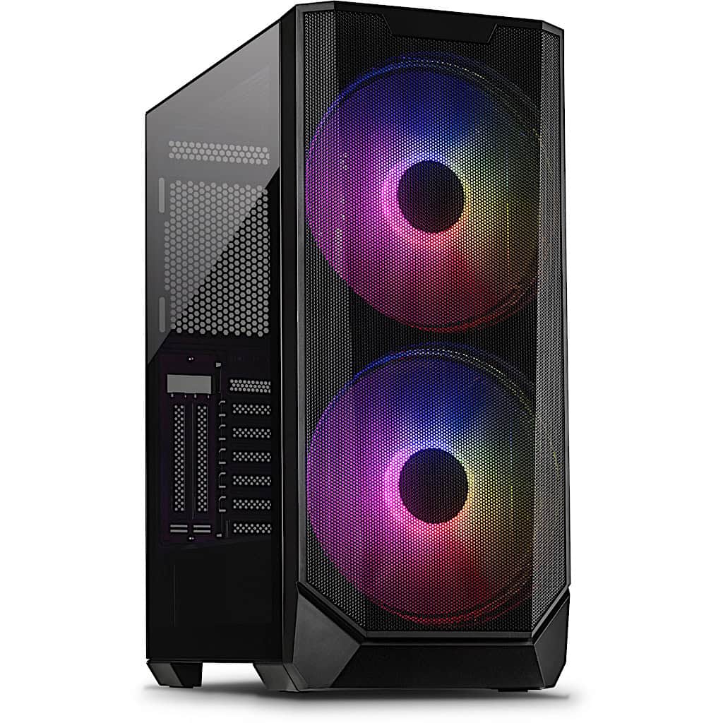 Inter Tech INTER-TECH IT-3503 Airstream - RGB ohne Netzteil 1x USB 3.0 2x USB 2.0 1x USB Typ C 2x RGB-Lüfter installiert (888813 (88881353) thumbnail