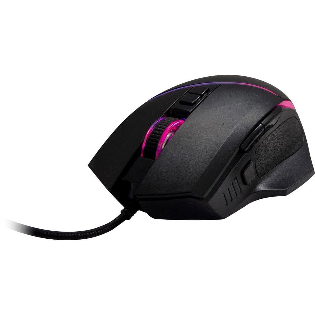 Inter-Tech GT-100 RGB muis Rechtshandig USB Type-A Optisch 6400 DPI (88884111) thumbnail