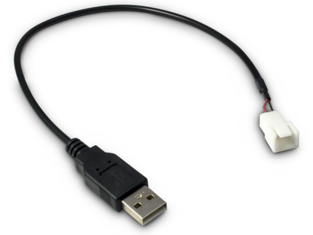 Inter-Tech 88885450 USB-kabel 0,3 m USB A Zwart (88885450) thumbnail