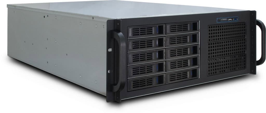 Inter-Tech IPC 4U-4410 Rack Zwart (88887203) thumbnail
