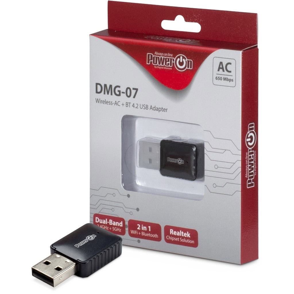 Inter-Tech DMG-07 WLAN / Bluetooth 650 Mbit/s (88888146) thumbnail