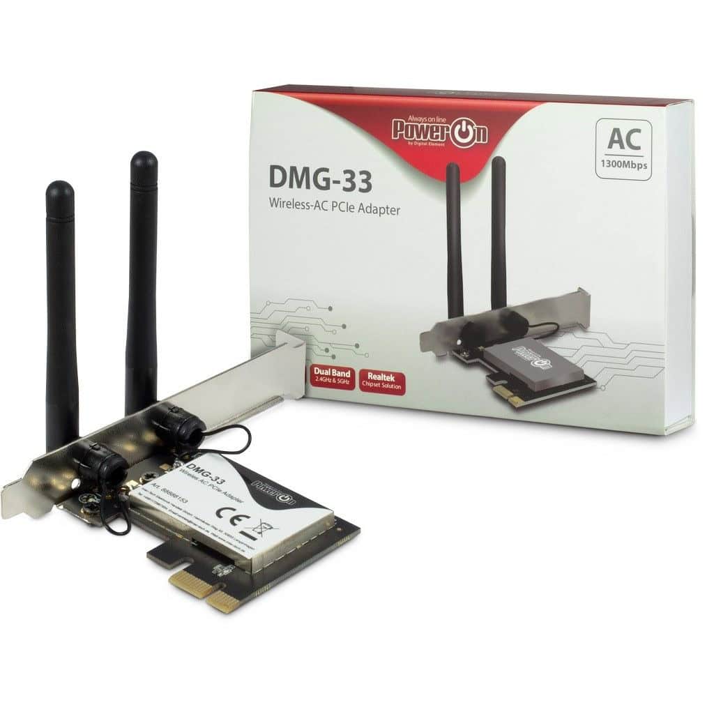 Inter-Tech DMG-33 Intern WLAN 1300 Mbit/s (88888153) thumbnail