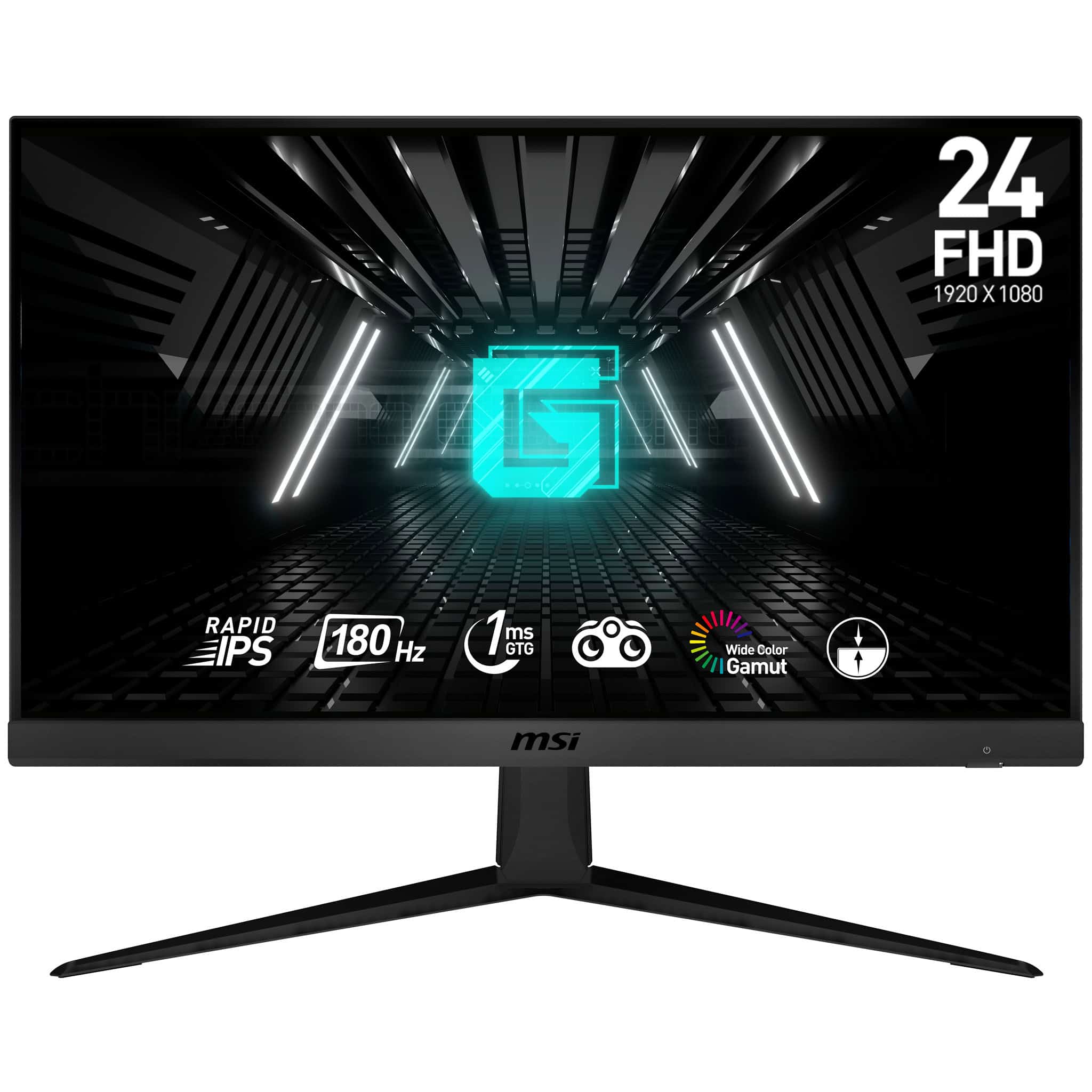 MSI G2412F computer monitor 60,5 cm (23.8") 1920 x 1080 Pixels Full HD Zwart (G2412F) thumbnail