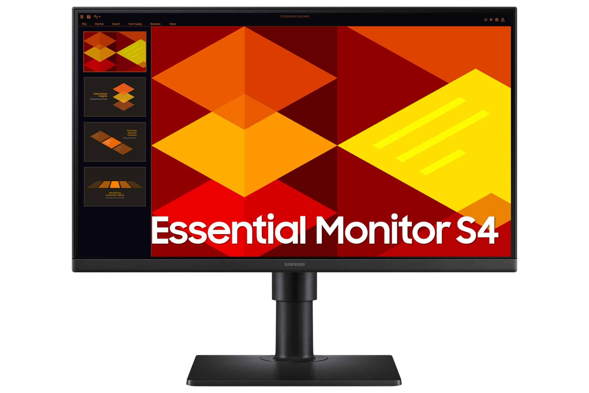 Samsung 22 Inch Essential Monitor S4 S40GD Full HD Monitor (LS22D400GAUXEN) thumbnail