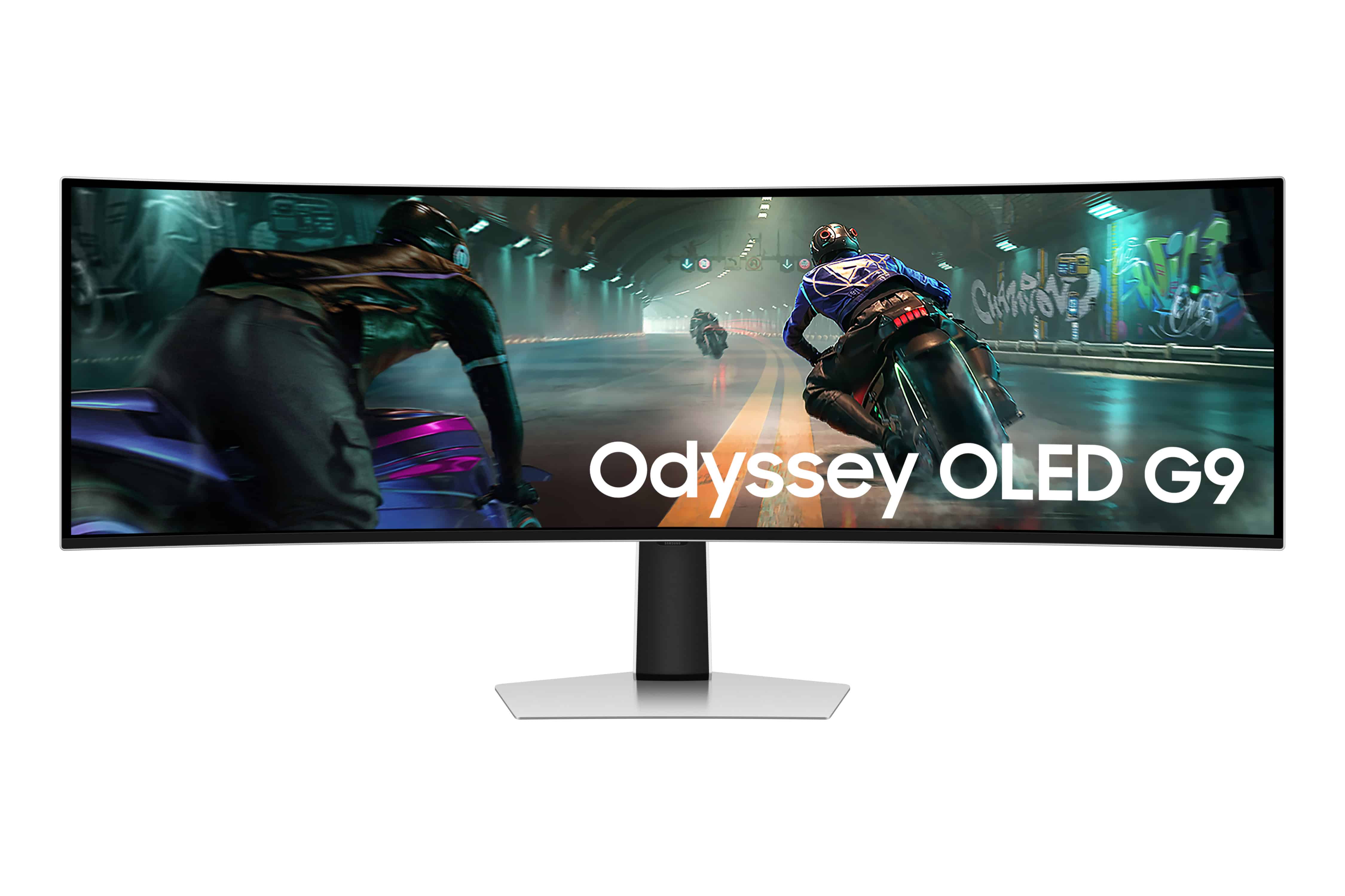 Samsung S49DG912S computer monitor 124,5 cm (49) 5120 x 1440 Pixels Dual QHD OLED Zilver (LS49DG912SUXEN) thumbnail