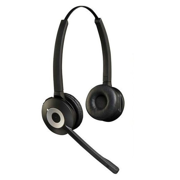 Jabra 14401-16 hoofdtelefoon/headset Draadloos Hoofdband Kantoor/callcenter Zwart (14401-16) thumbnail