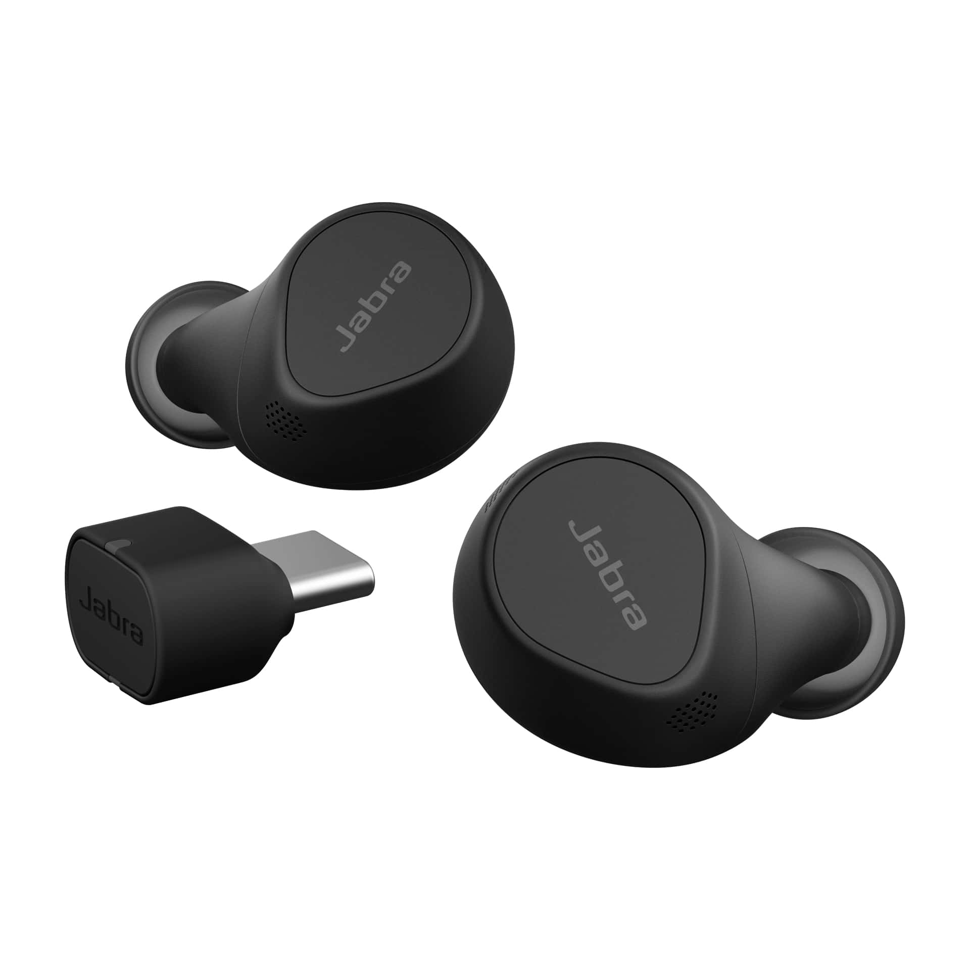 Jabra Evolve2 Buds Headset True Wireless Stereo (TWS) In-ear Oproepen/muziek Bluetooth Zwart (20797-999-899) thumbnail