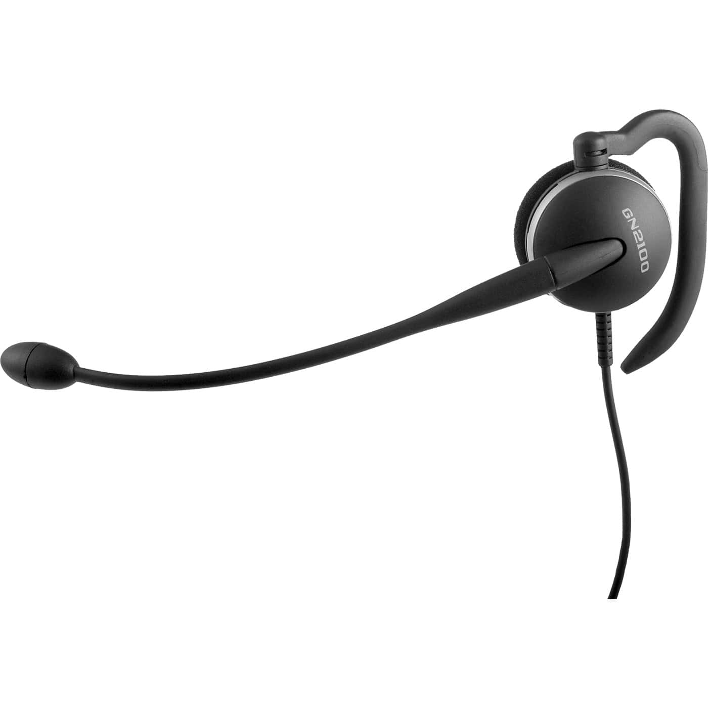 Jabra GN2100 FlexBoom Monaural Headset Bedraad oorhaak Kantoor/callcenter Bluetooth Zwart (2126-82-04) thumbnail