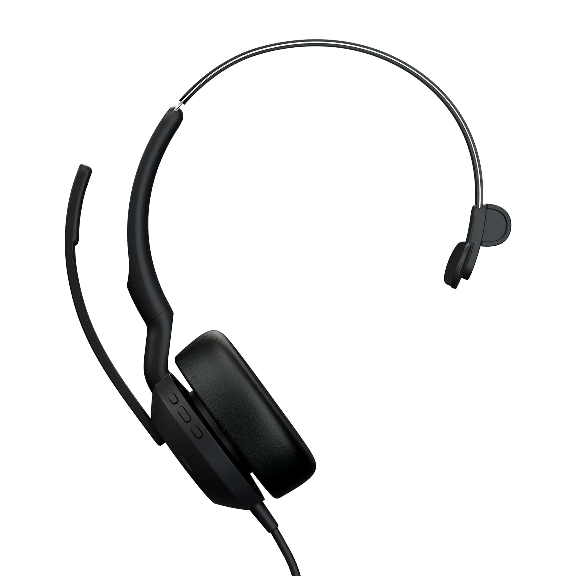 Jabra Evolve2 50 Headset Bedraad Hoofdband Kantoor/callcenter USB Type-A Zwart (25089-889-999) thumbnail