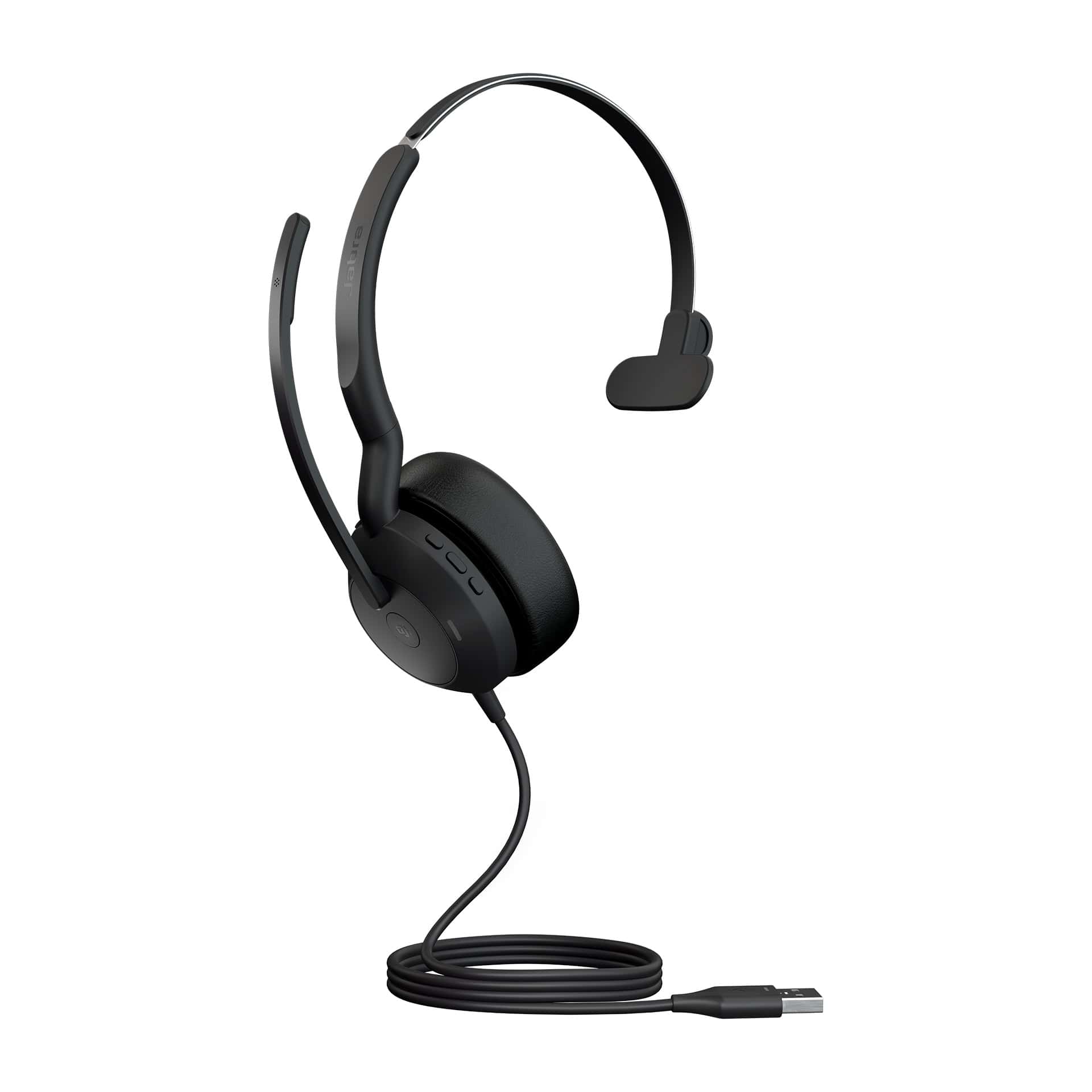Jabra Evolve2 50 Headset Bedraad Hoofdband Kantoor/callcenter USB Type-A Zwart (25089-899-999) thumbnail