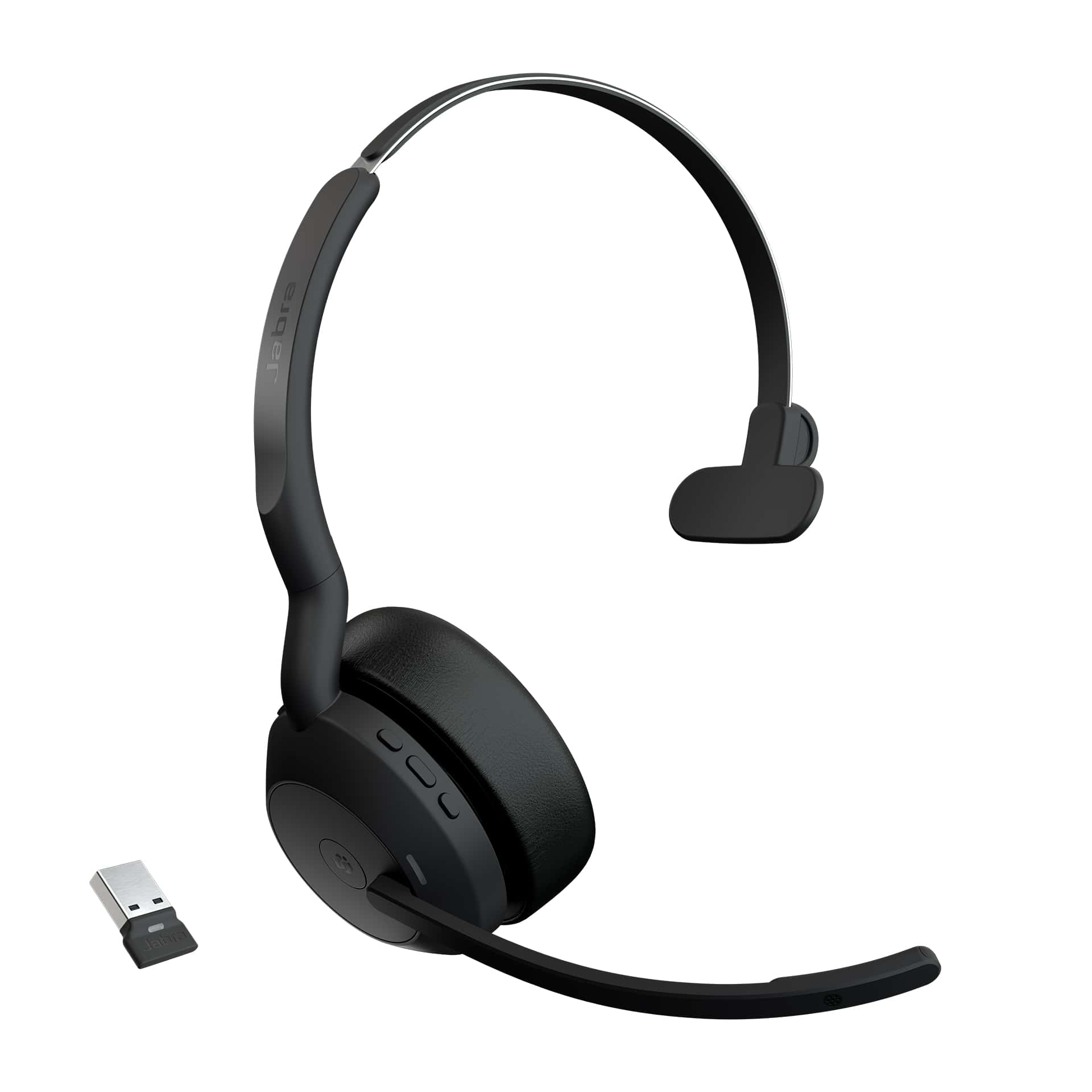 Jabra Evolve2 55 Headset Draadloos Hoofdband Kantoor/callcenter Bluetooth Zwart (25599-899-999) thumbnail